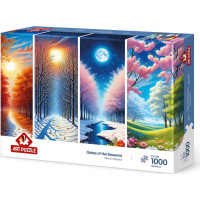 ART PUZZLE Puzzle Brány ročního období 1000 dílků