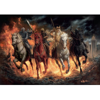 ART PUZZLE Puzzle Čtyři jezdci apokalypsy 1000 dílků