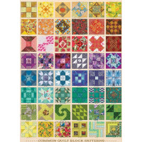 COBBLE HILL Puzzle Kostky prošívané deky 1000 dílků