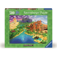 RAVENSBURGER Puzzle Minecraft 500 dílků