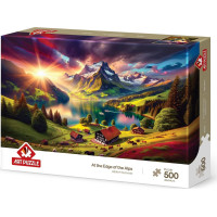 ART PUZZLE Puzzle Na úpatí Alp 500 dílků