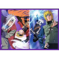 TREFL Puzzle Naruto Shippuden: Dobrodružství Naruta Uzumaki 4x250 dílků