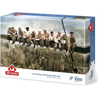 ART PUZZLE Puzzle Oběd na mrakodrapu 1000 dílků