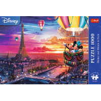 TREFL Puzzle Premium Plus Mickea a Minnie v Paříži 1000 dílků