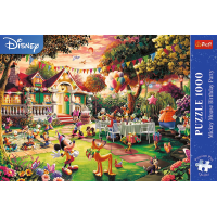 TREFL Puzzle Premium Plus Narozeninová oslava Mickey Mouse 1000 dílků
