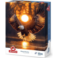 ART PUZZLE Puzzle Prosluněná křídla 1000 dílků