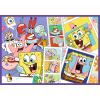 TREFL Puzzle Šílený svět Spongeboba 4x250 dílků