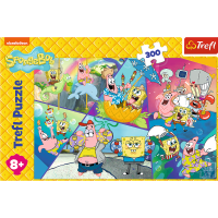 TREFL Puzzle SpongeBob v Bikini Bottom 300 dílků