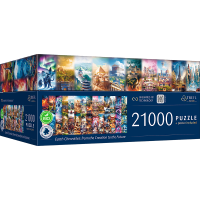 TREFL Puzzle UFT Kronika Země: Od stvoření k budoucnosti 21000 dílků