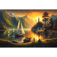 ART PUZZLE Puzzle Zlaté břehy 1000 dílků