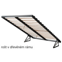 Postel PANAMA 200x180 cm - šedá