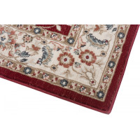 Kusový koberec DUBAI kilim - červený/béžový