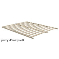 Postel PANAMA 200x120 cm - šedá/dub craft