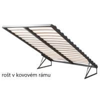 Postel PANAMA 200x180 cm - šedá