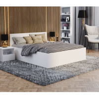 Postel PANAMA 200x180 cm - bílá