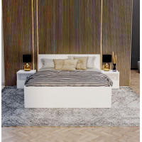 Postel PANAMA 200x180 cm - bílá