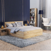 Postel PANAMA 200x120 cm - dub craft