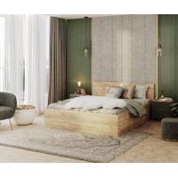 Postel PANAMA 200x120 cm - dub craft