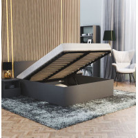 Postel PANAMA 200x180 cm - šedá
