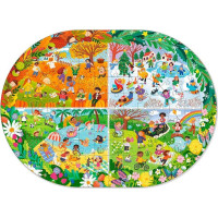 DODO Puzzle Během celého roku 100 dílků