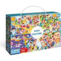 DODO Puzzle Denní rutina 100 dílků