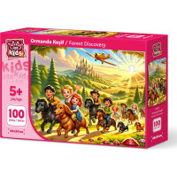 ART PUZZLE Puzzle Lesní dobrodružství 100 dílků
