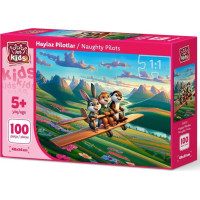 ART PUZZLE Puzzle Odvážní piloti 100 dílků