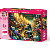 ART PUZZLE Puzzle Továrna na hračky 100 dílků