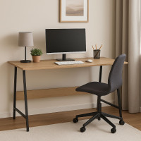 Psací stůl GRENEN MODERN OAK - dub/černý