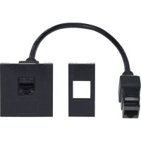 Solight RJ45 Cat6 doplňkový modul pro vestavné zásuvky série PP128