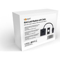 Solight RJ45 Cat6 doplňkový modul pro vestavné zásuvky série PP128