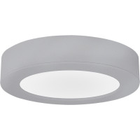 Solight LED mini panel koupelnový 2v1, 3CCT, podhledový/přisazený, 12W, 1020lm, IP54, stříbrná, kulatý