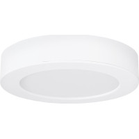Solight LED mini panel koupelnový 2v1, 3CCT, podhledový/přisazený, 12W, 1020lm, IP54, bílá, kulatý