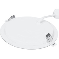 Solight LED mini panel koupelnový 2v1, 3CCT, podhledový/přisazený, 12W, 1020lm, IP54, bílá, kulatý