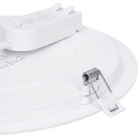 Solight LED mini panel koupelnový 2v1, 3CCT, podhledový/přisazený, 18W, 1530lm, IP54, bílá, kulatý