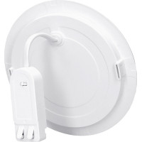 Solight LED mini panel koupelnový 2v1, 3CCT, podhledový/přisazený, 18W, 1530lm, IP54, bílá, kulatý