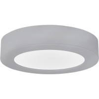 Solight LED mini panel koupelnový 2v1, 3CCT, podhledový/přisazený, 24W, 2040lm, IP54, stříbrná, kulatý
