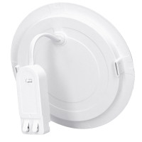 Solight LED mini panel koupelnový 2v1, 3CCT, podhledový/přisazený, 24W, 2040lm, IP54, bílá, kulatý