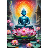 ALIPSON Puzzle Buddha 500 dílků