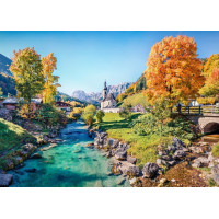 BLUEBIRD Puzzle Podzim v Ramsau 500 dílků
