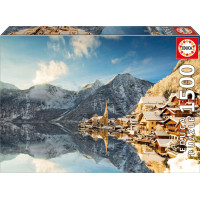 EDUCA Puzzle Zima v Hallstattu 1500 dílků