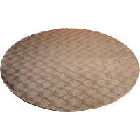 Kusový koberec Diamond Cut 800 Cream kruh