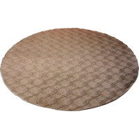 Kusový koberec Diamond Cut 800 Cream kruh