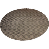 Kusový koberec Diamond Cut 800 Grey kruh