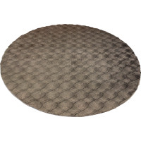 Kusový koberec Diamond Cut 800 Grey kruh