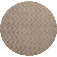 Kusový koberec Diamond Cut 800 Taupe kruh