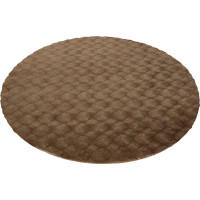 Kusový koberec Diamond Cut 800 Taupe kruh