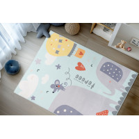 Dětský kusový koberec Magic Kids ML 105 Cute Elephant
