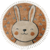 Dětský kusový koberec My Fano 390 Rabbit kruh