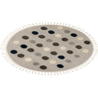 Dětský kusový koberec My Fano 394 Dots kruh